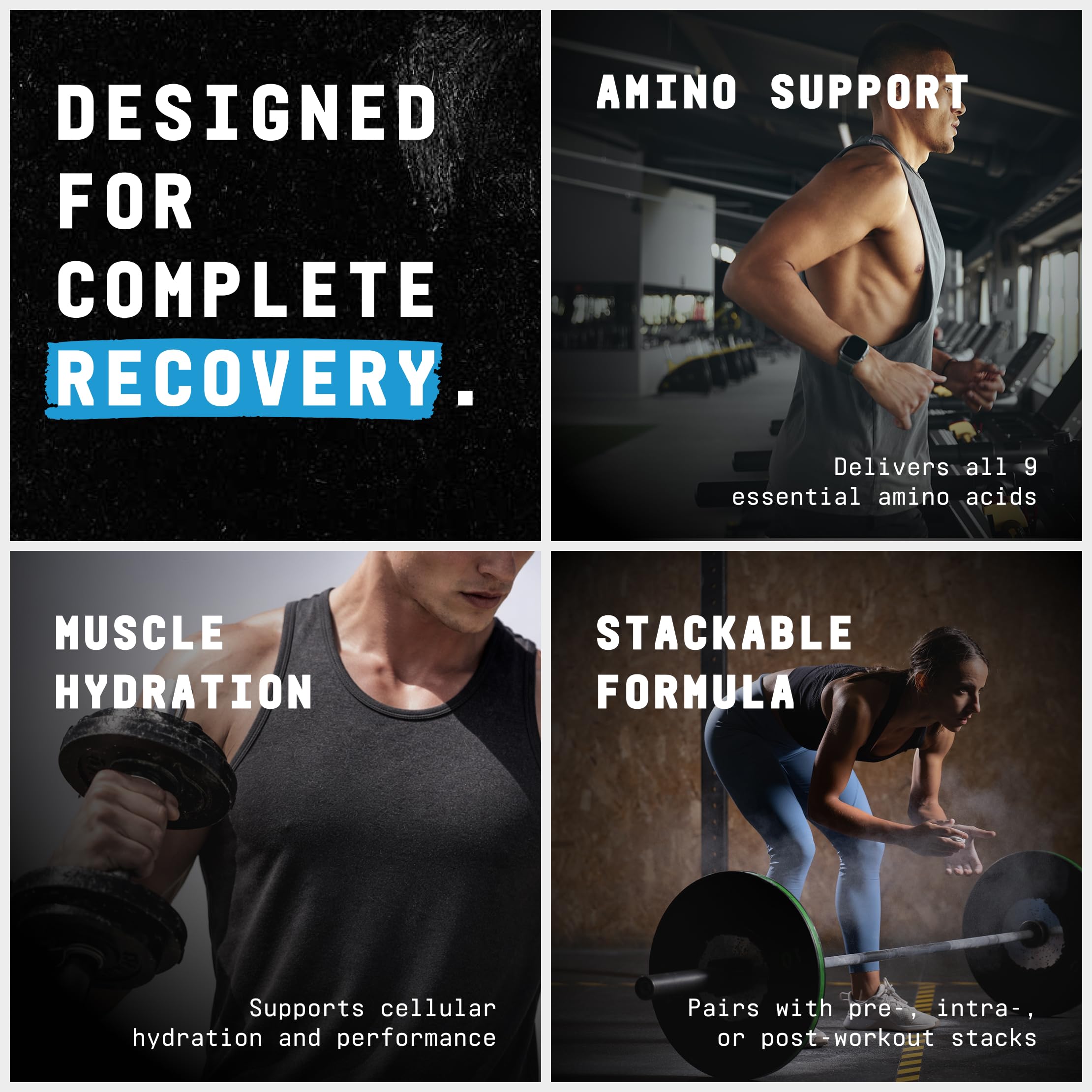 BEYOND RAW atleta mezclando el producto para recuperación postentreno