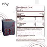 bhip polvo textura en cuchara evidencia de mezcla fácil