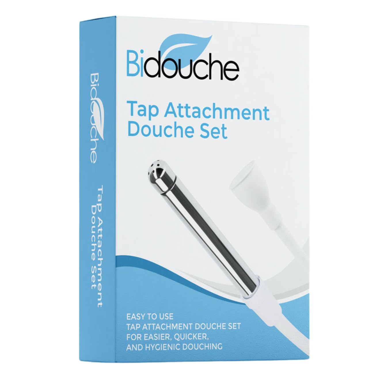 Bidouche piezas desmontadas listas para limpieza, higiene fácil y rápida