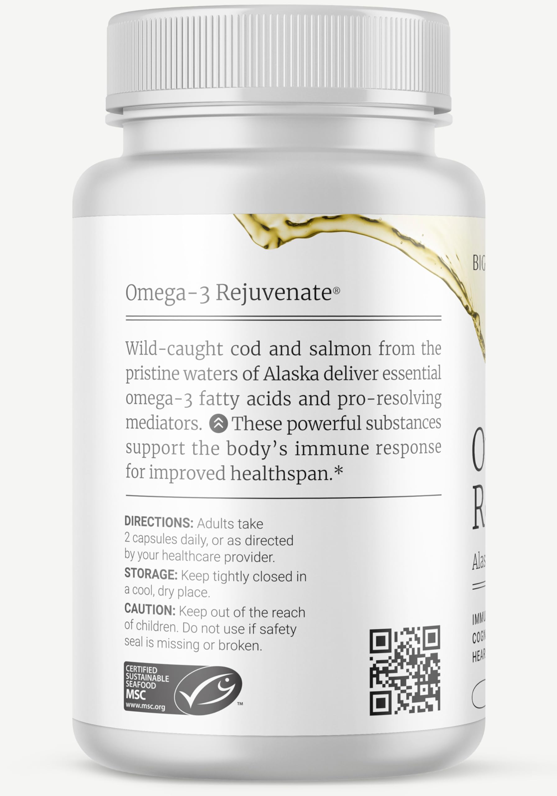 BIG BOLD HEALTH paisaje de Alaska que sugiere origen sostenible