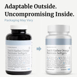 BIG BOLD HEALTH pescador con línea en Alaska que sugiere origen sustentable