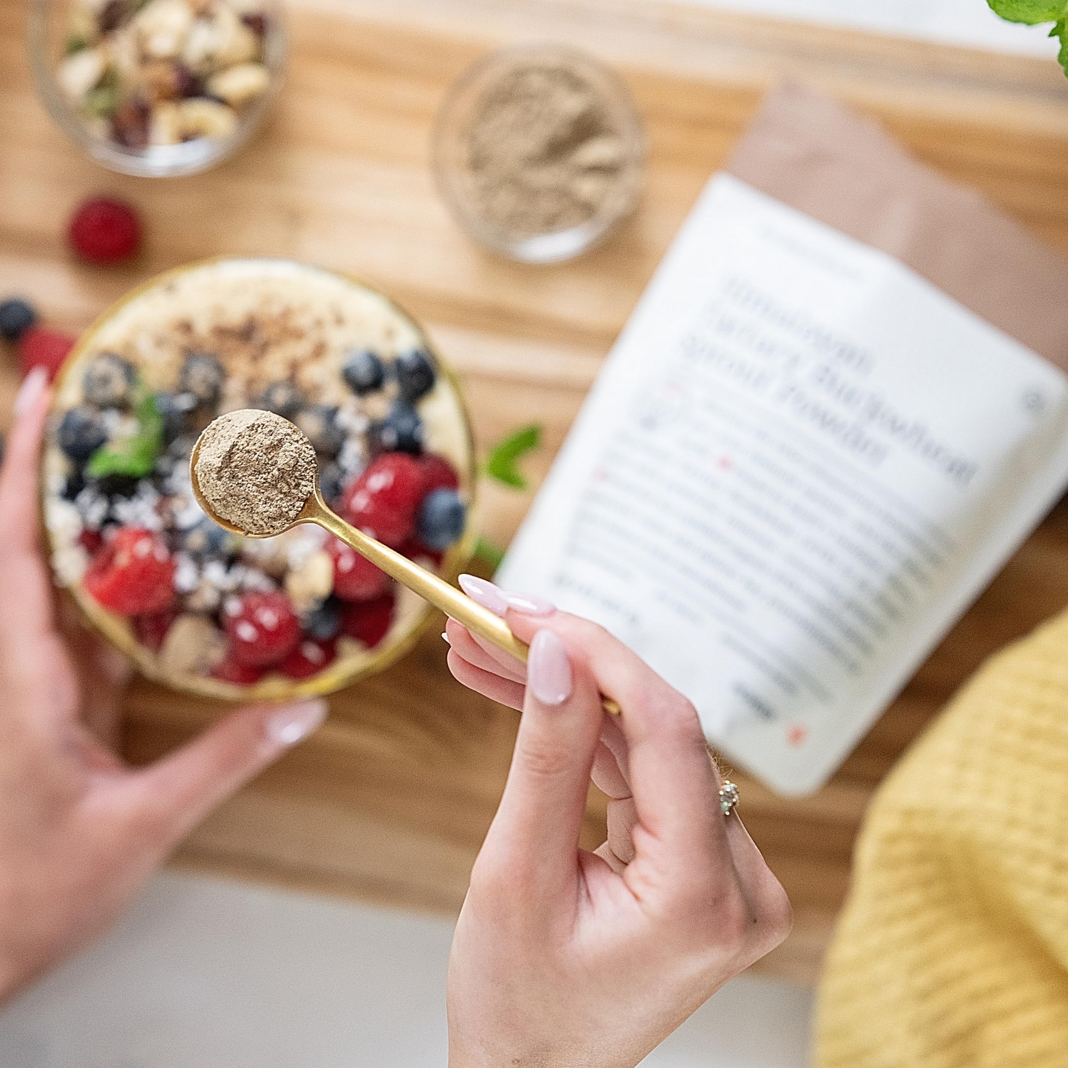 BIG BOLD HEALTH producto en cocina estilo de vida, integración fácil en recetas