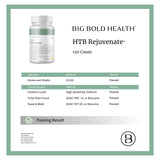 BIG BOLD HEALTH etiqueta con lista de ingredientes y calidad verificada