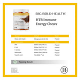 BIG BOLD HEALTH etiqueta nutricional en detalle, claridad sobre ingredientes clave