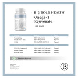BIG BOLD HEALTH sellos MSC y RFM demostrando pesca responsable