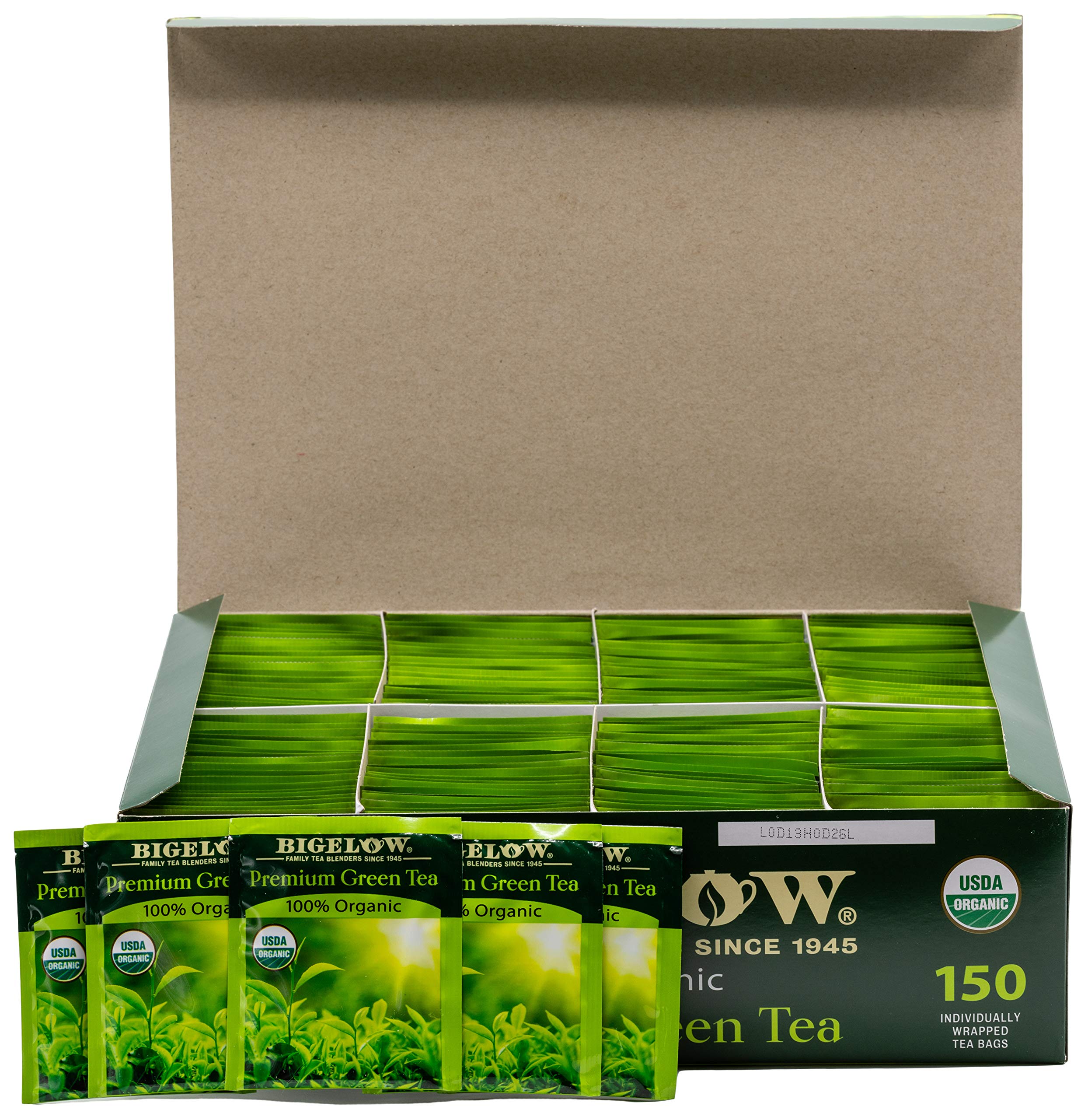 Bigelow Tea taza con té verde preparado, beneficio: fácil y rápido de preparar