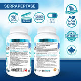 Bio Absorb una cápsula en mano señalando dosificación diaria recomendada