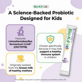 Bio-K Plus mezclado en yogur frío ilustrando uso diario práctico
