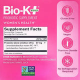 Bio-K Plus etiqueta con lista de ingredientes y certificaciones claras