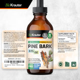 BIO KRAUTER corteza de pino detalle del material botánico natural