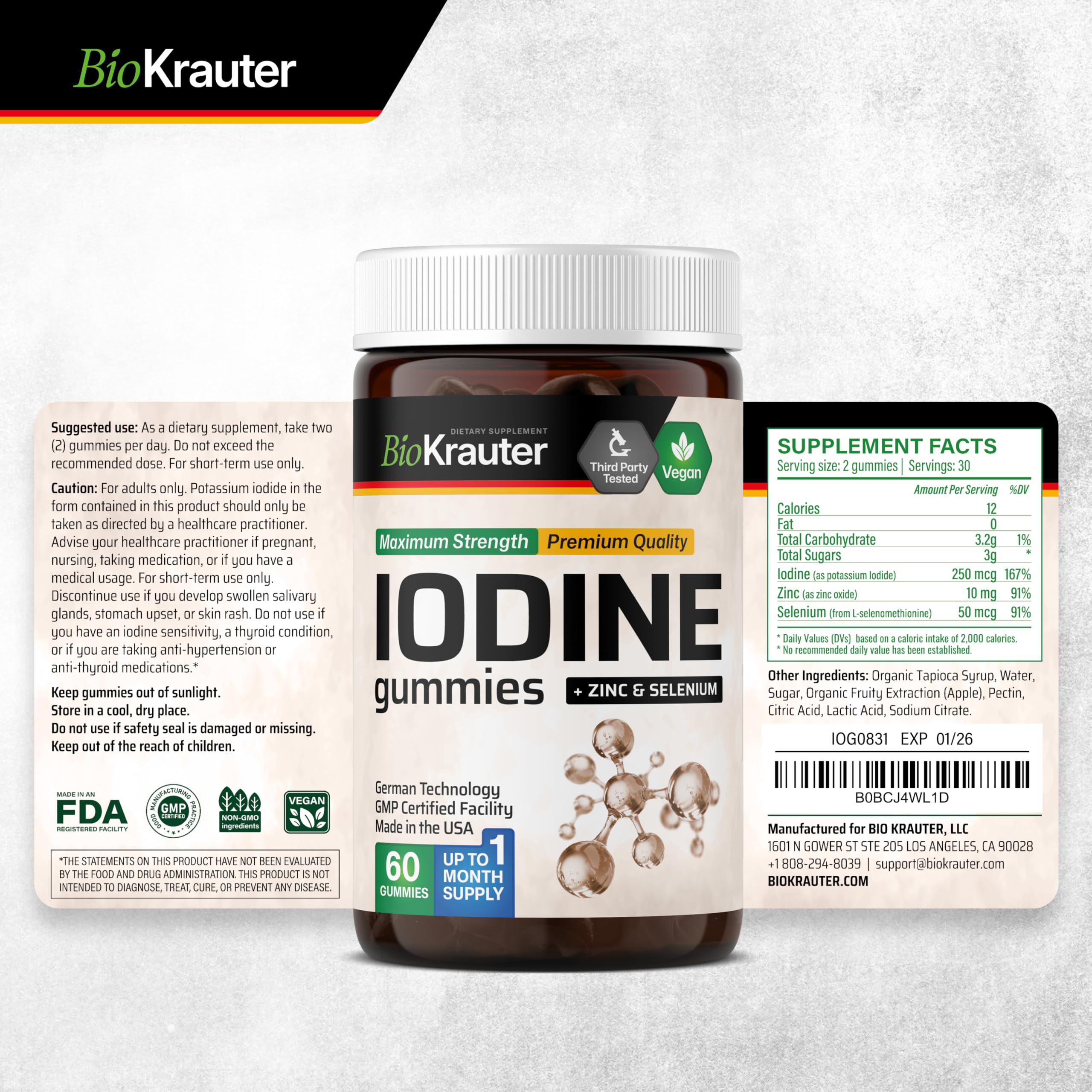 BIO KRAUTER producto en mesa de desayuno integrándose al estilo de vida