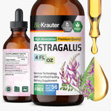 BIO KRAUTER frasco frontal mostrando etiqueta y volumen, claridad del producto