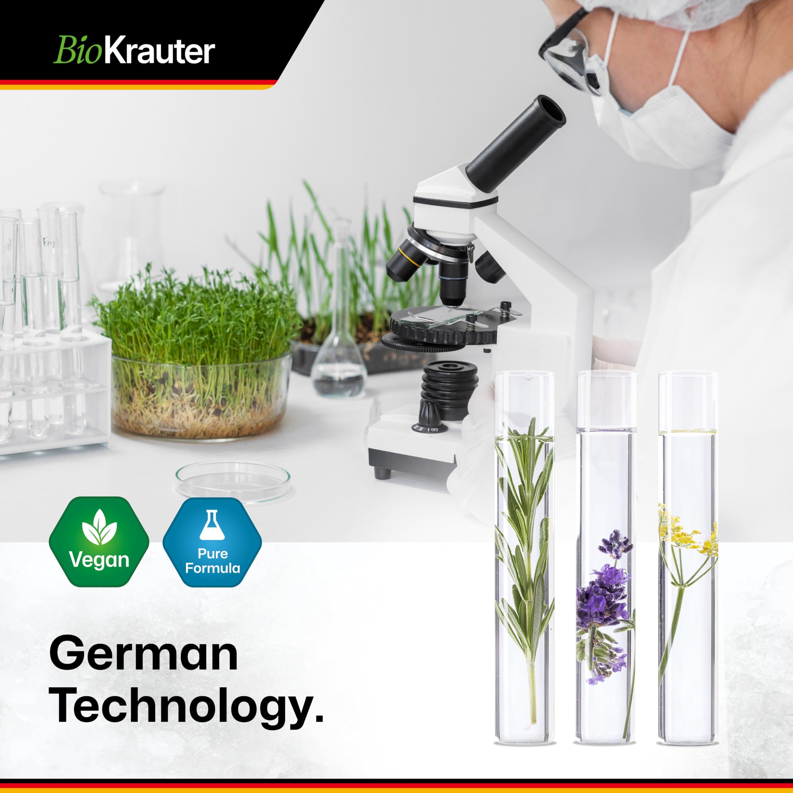 BIO KRAUTER cúrcuma y boswellia crudos enfatizando naturalidad