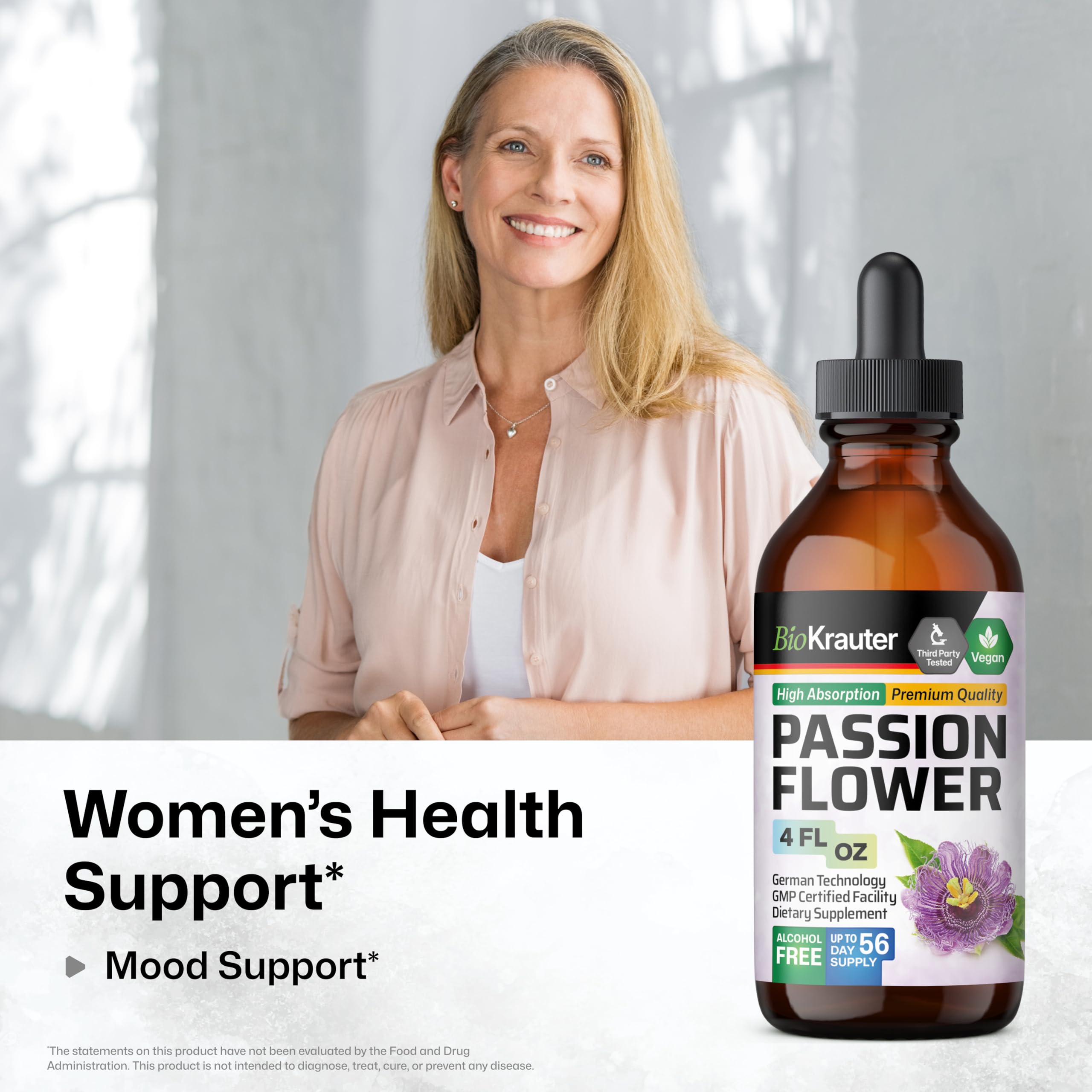 BIO KRAUTER etiqueta con ingredientes simples y beneficio de pureza