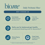 Bio.me polvo en primer plano detallando color y consistencia uniforme