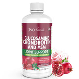 Bio Naturals botella frente mostrando fórmula y beneficio de soporte articular