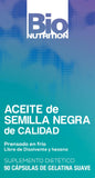 Bio Nutrition cápsula blanda acercamiento que muestra textura fácil de tragar