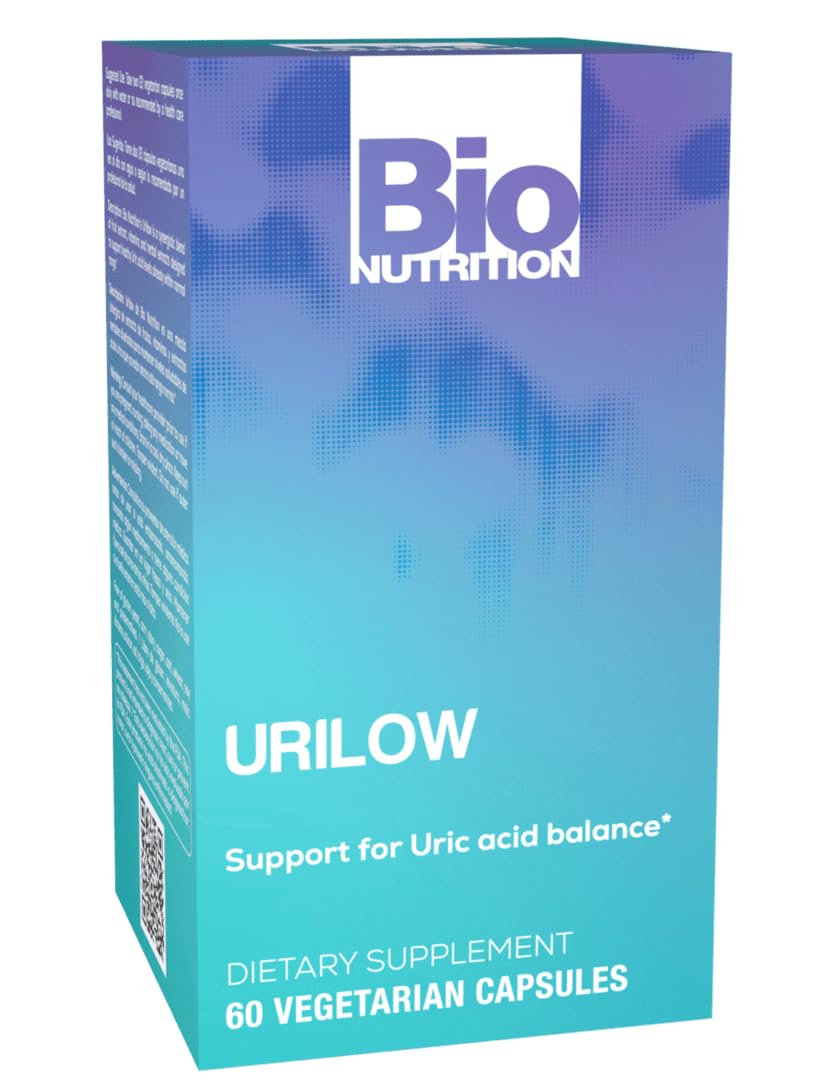 Bio Nutrition Urilow frente del envase mostrando 60 cápsulas y etiqueta clara