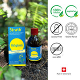 Bio-Strath comparativa tamaño 250 ml para valorar cantidad