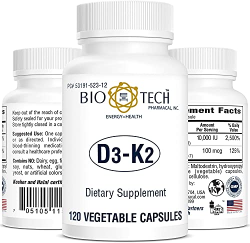 Bio-Tech D3-K2 en mesa de desayuno ilustra uso diario y conveniencia