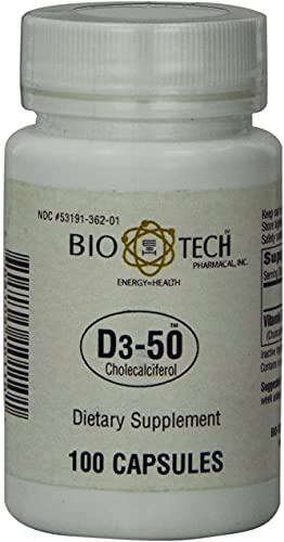 Bio-Tech Pharmacal frasco en cocina transmitiendo uso semanal simple