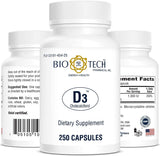 Bio-Tech Pharmacal cápsula vista cercana que resalta textura y tamaño