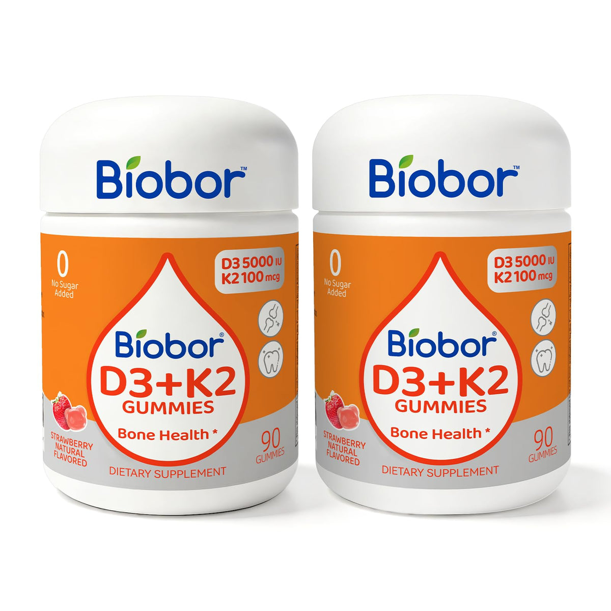 Biobor frasco frente mostrando etiqueta y beneficio de dosis alta