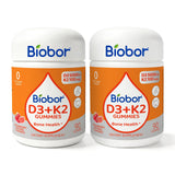 Biobor frasco frente mostrando etiqueta y beneficio de dosis alta