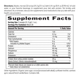 Biochem etiqueta nutricional que resalta 20 g proteína por ración