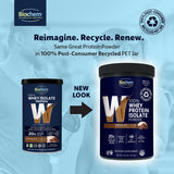 Polvo Biochem whey textura fina para mezcla rápida y sin grumos