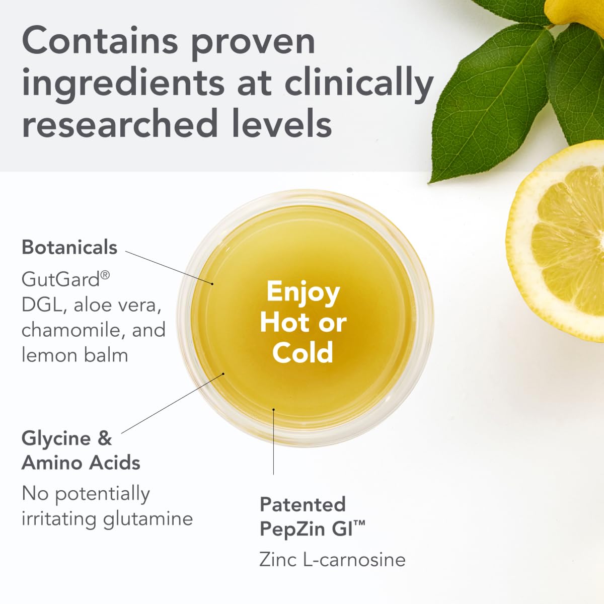 Bio-Botanical Research etiqueta con lista de ingredientes clínicos visibles