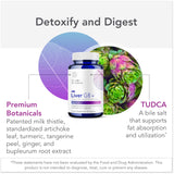 Biocidin cápsula tomada antes de una comida para mejor digestión