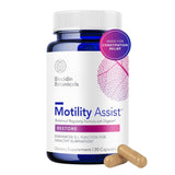 Biocidin Motility Assist empaque frontal mostrando la marca y beneficio digestivo