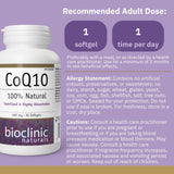 Bioclinic Naturals cápsula en la mano, fácil de tragar y dosificar