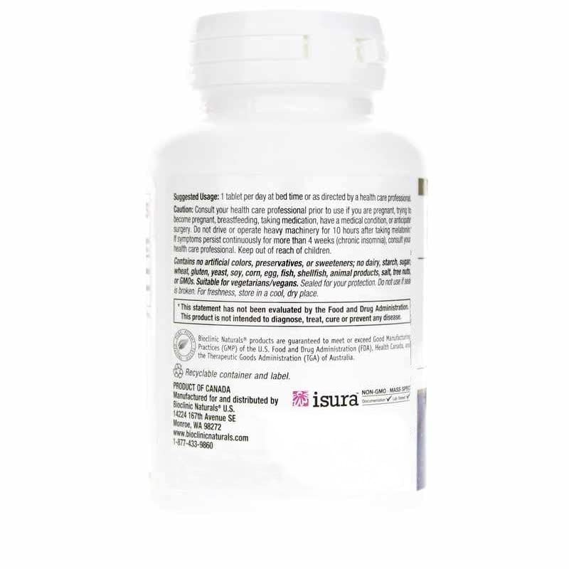 Bioclinic Naturals tableta en mano para comparar tamaño y dosificación fácil