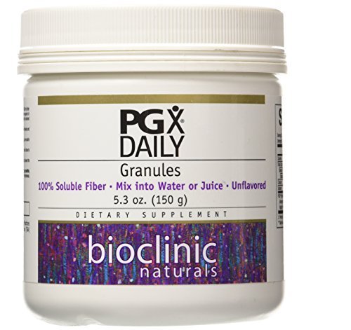 Bioclinic PGX granulos frente, envase visible para añadir fibra diaria