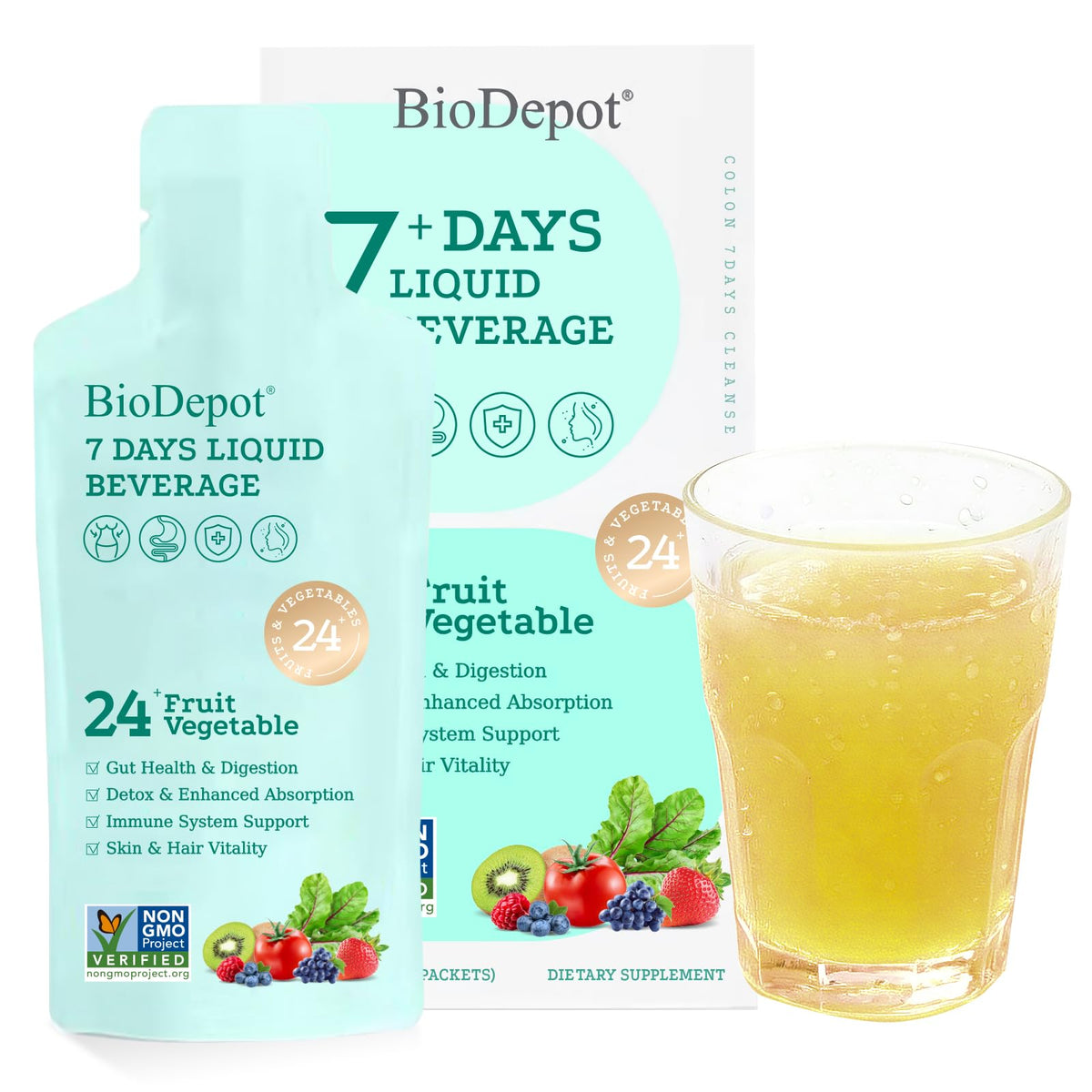 Biodepot frente del envase mostrando información y facilidad de uso