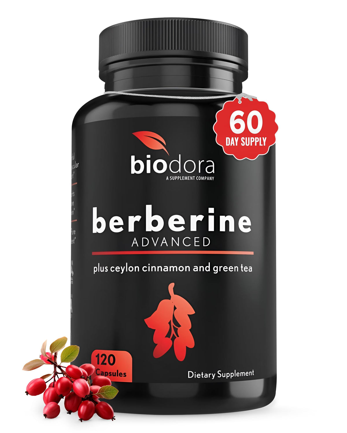 Biodora envase frontal mostrando la fórmula y cantidad para confianza