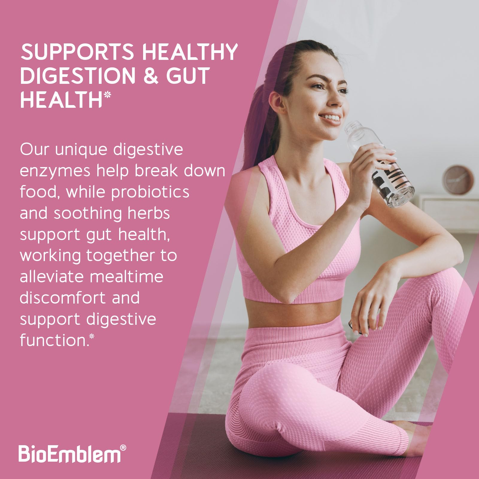 BioEmblem etiqueta con lista de ingredientes y certificaciones claras