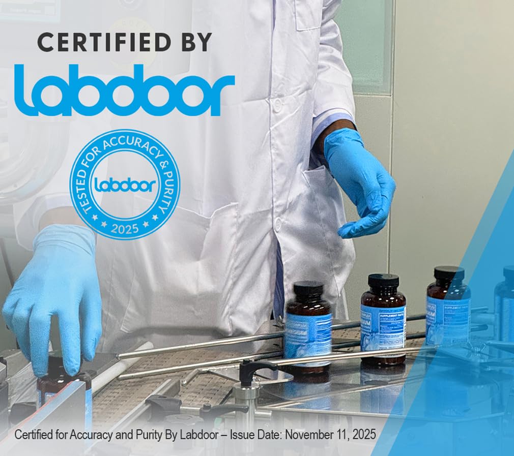 BioEmblem ilustración de ingredientes activos glicinato malato y citrato con enfoque informativo