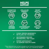 BioEmblem ingredientes clave NR CoQ10 y resveratrol presentados juntos