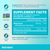 BioEmblem ingredientes y sello Made in USA garantizando control de calidad