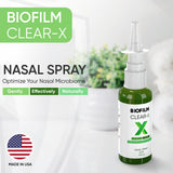 BioFilm Clear detalle del rociador que facilita pulverizaciones precisas