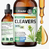 BIO KRAUTER frasco frontal mostrando etiqueta clara y formato práctico