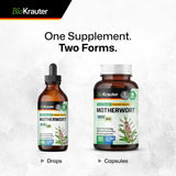 BIO KRAUTER empaque lateral con información de fabricación y calidad