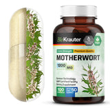 BIO KRAUTER frasco frontal mostrando la etiqueta y beneficio calmante