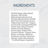 BIOLABS PRO textura cremosa en la piel con rápida absorción