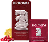 Biologica empaque frontal con 30 sobres muestra beneficio práctico diario