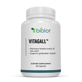 Biolor Vitagall frente del envase mostrando marca y beneficio digestivo