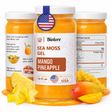 Biolore frasco frontal Mango Piña mostrando etiqueta y tamaño, práctico para viajes
